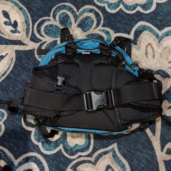 Vintage EMS blue hiking day pack waistpack belt bag